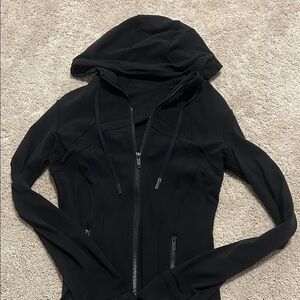 lululemon athletica Black Hooded Jacket